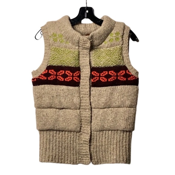 Free People Jackets & Blazers - FREE PEOPLE NORDIC FAIR ISLE VEST